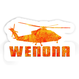 Helicopter Sticker Wenona Image