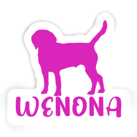Sticker Hund Wenona Image