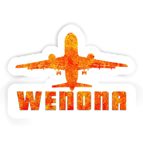Autocollant Jumbo-Jet Wenona Image