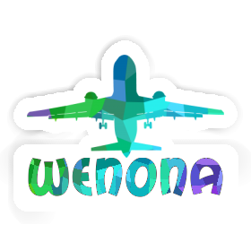 Jumbo-Jet Autocollant Wenona Image