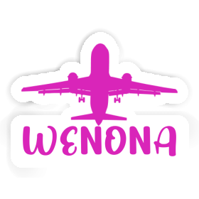 Wenona Autocollant Jumbo-Jet Image