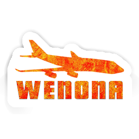 Aufkleber Jumbo-Jet Wenona Image