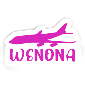 Autocollant Jumbo-Jet Wenona Image