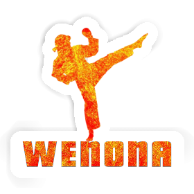 Sticker Wenona Karateka Image