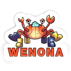 Autocollant Wenona Crabe Image