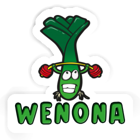 Weightlifter Sticker Wenona Image