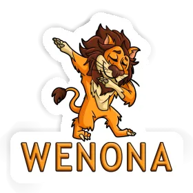 Autocollant Wenona Lion Image
