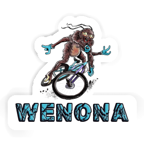 Biker Sticker Wenona Image