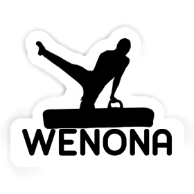 Wenona Autocollant Gymnaste Image