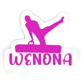 Sticker Wenona Gymnast Image