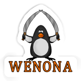 Wenona Autocollant Pingouin de combat Image