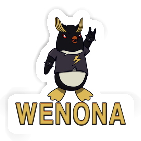 Sticker Wenona Rocking Penguin Image