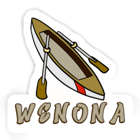 Rowboat Sticker Wenona Image