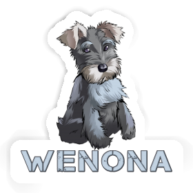Schnauzer Sticker Wenona Image