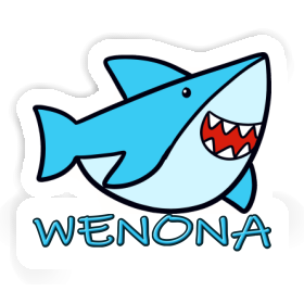 Requin Autocollant Wenona Image