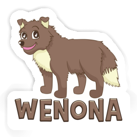 Aufkleber Hirtenhund Wenona Image