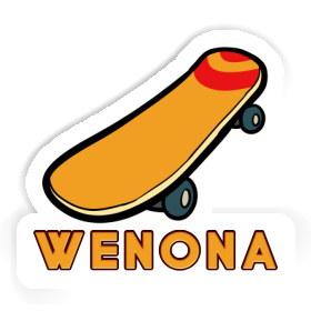 Skateboard Autocollant Wenona Image