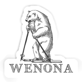 Wenona Sticker Bear Image