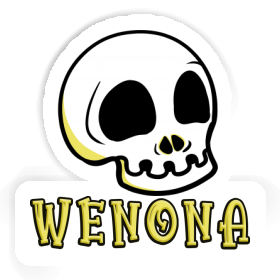 Wenona Sticker Skull Image