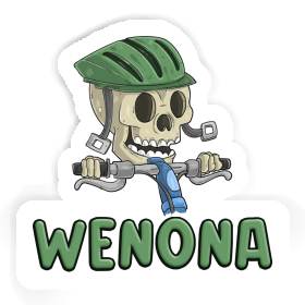 Sticker Mountainbiker Wenona Image
