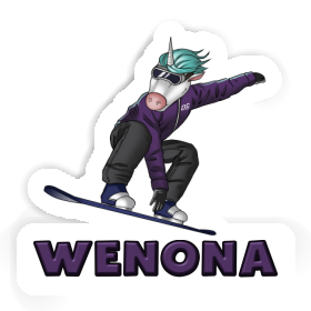 Wenona Sticker Boarder Image