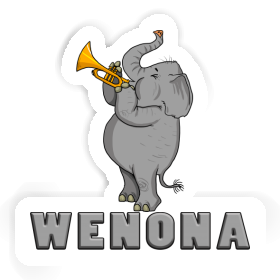 Wenona Aufkleber Elefant Image