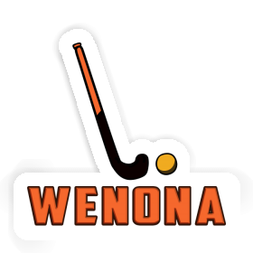 Sticker Unihockeyschläger Wenona Image