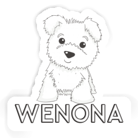 Aufkleber Wenona Westernhund Image