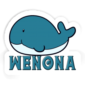 Sticker Wenona Whale Image