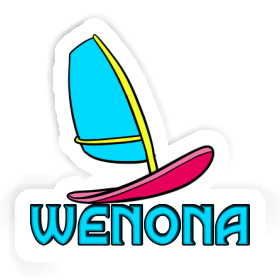 Aufkleber Windsurfbrett Wenona Image