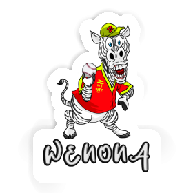 Sticker Zebra Wenona Image