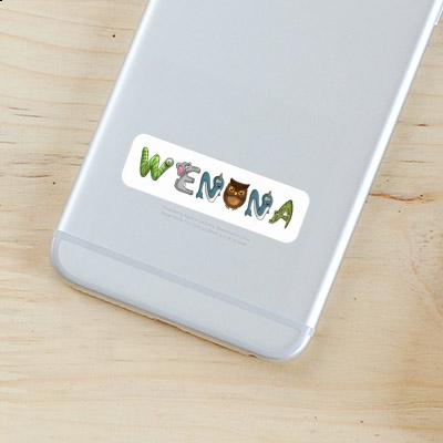 Sticker Wenona Animal Font Gift package Image