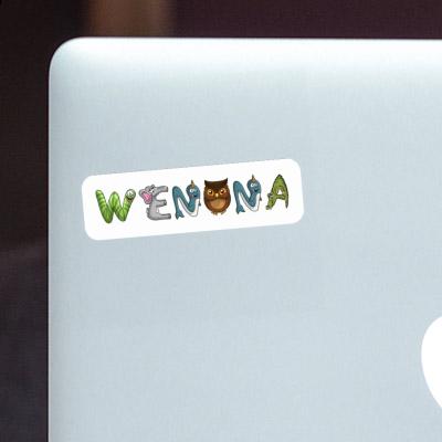 Sticker Wenona Animal Font Image