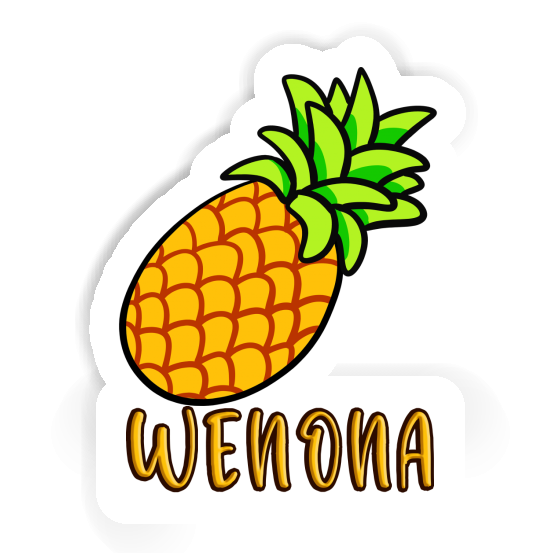 Ananas Autocollant Wenona Laptop Image