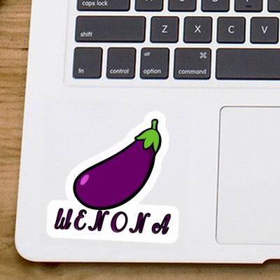 Sticker Wenona Aubergine Laptop Image