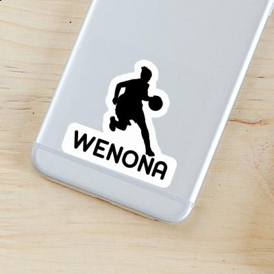 Wenona Sticker Basketballspielerin Notebook Image