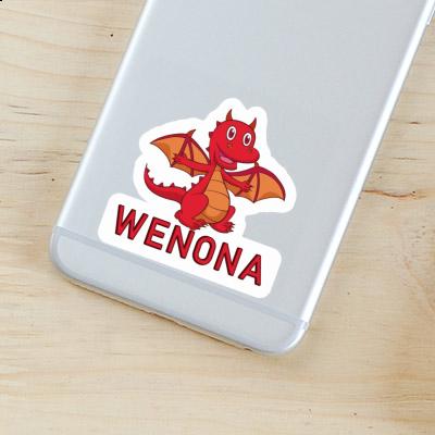 Sticker Baby Dragon Wenona Laptop Image