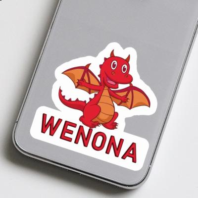 Autocollant Bébé dragon Wenona Laptop Image