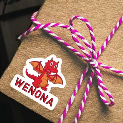 Wenona Sticker Baby Dragon Notebook Image