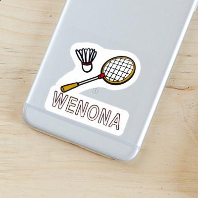 Sticker Badmintonschläger Wenona Image