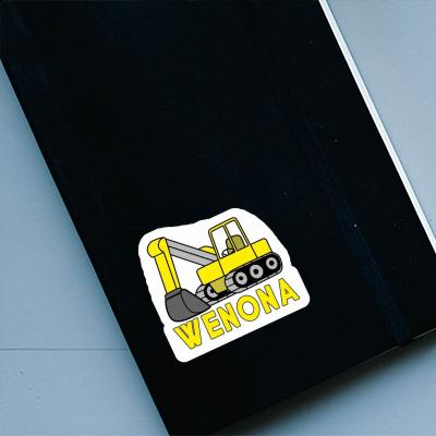 Wenona Sticker Excavator Gift package Image