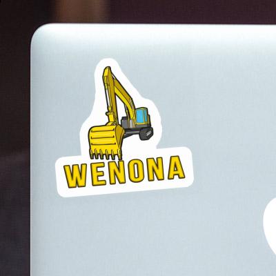 Sticker Wenona Excavator Image