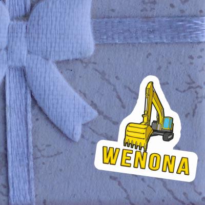 Sticker Wenona Excavator Laptop Image