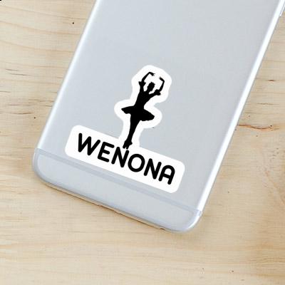 Ballerina Sticker Wenona Laptop Image