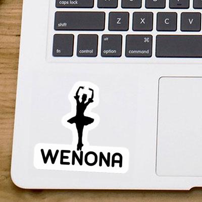Ballerina Sticker Wenona Notebook Image