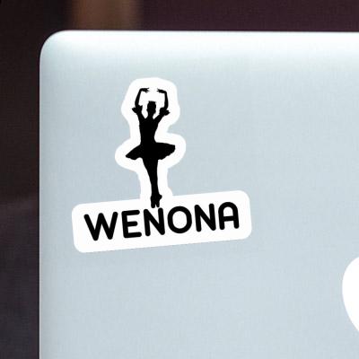 Wenona Autocollant Ballerine Laptop Image