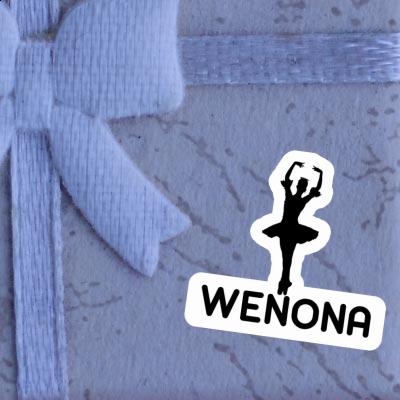 Ballerina Sticker Wenona Laptop Image