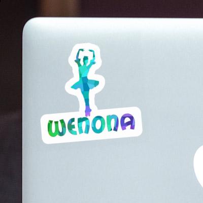 Sticker Ballerina Wenona Laptop Image
