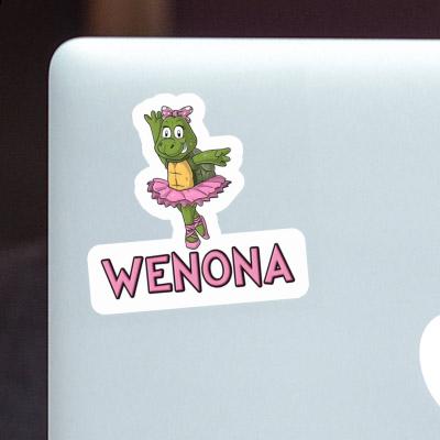 Sticker Tänzerin Wenona Laptop Image