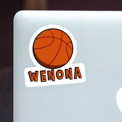 Wenona Autocollant Ballon de basketball Gift package Image